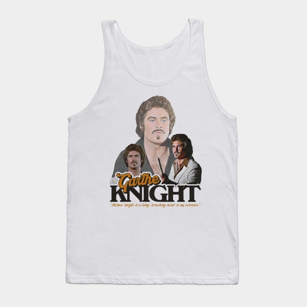 Garthe Knight // Evil Twin of Michael Knight (Rider) Tank Top by darklordpug